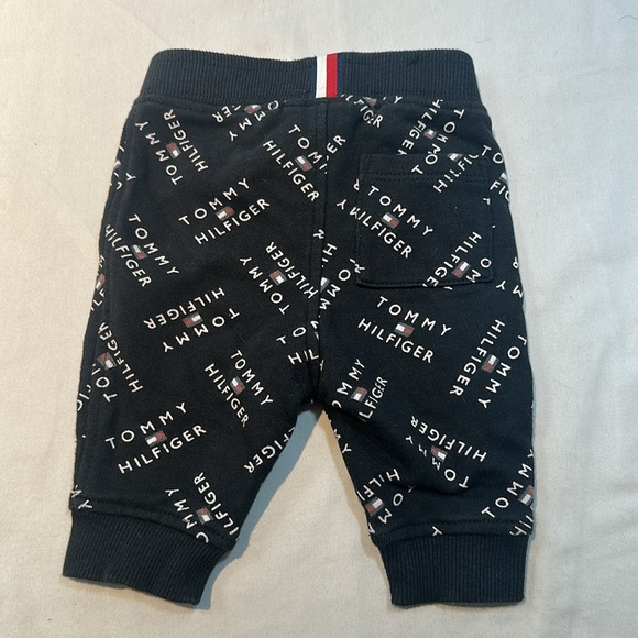 Tommy Hilfiger Black Sweatpants with Graphic Print - Picture 3 of 3